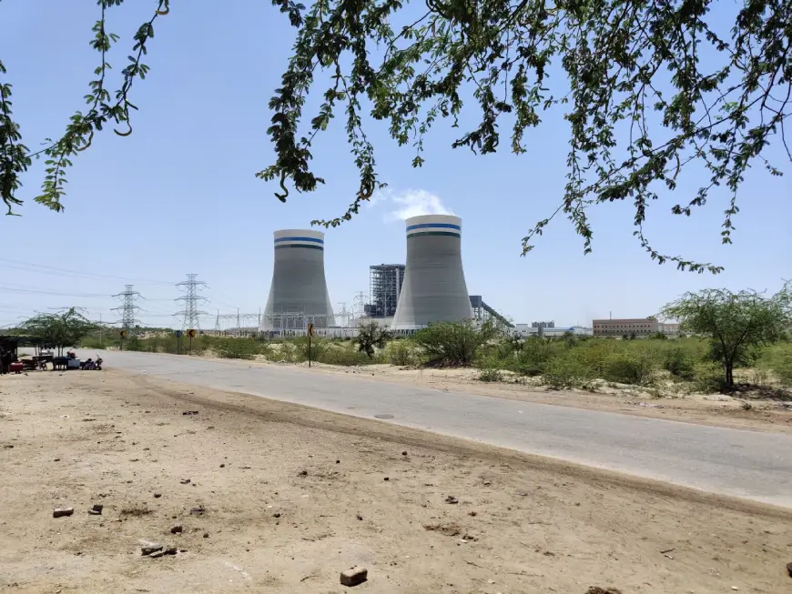 Shanghai Electric coal power plant in Tharparkar, Pakistan. Photo: Usama Irfan